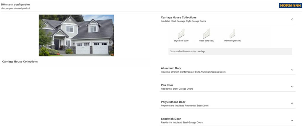 Hörmann Door Visualizer