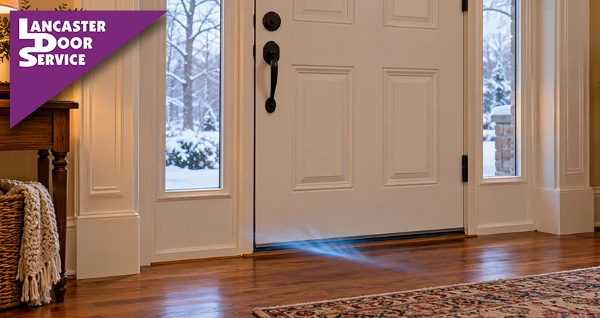 How to Find and Fix a Drafty Door Before Winter